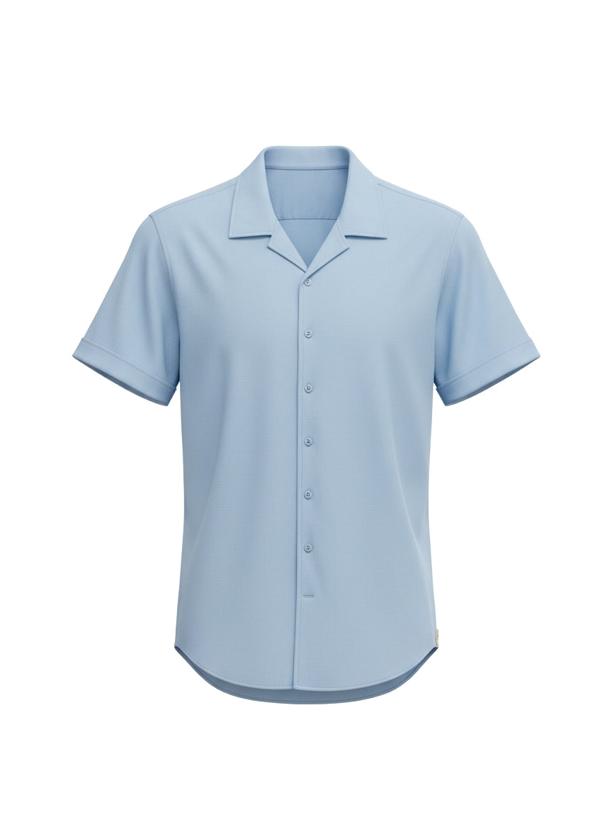 Kurzarm Hemd Olly Garment-Dyed