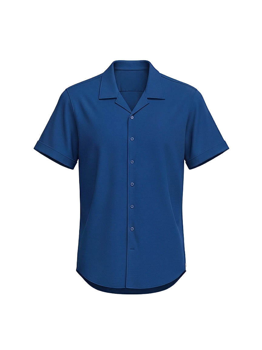 Kurzarm Hemd Olly Garment-Dyed
