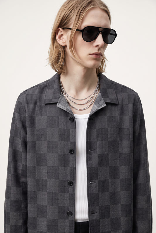 Archiv Two-Tone Overshirt Olly – Einzelstück Gr. L