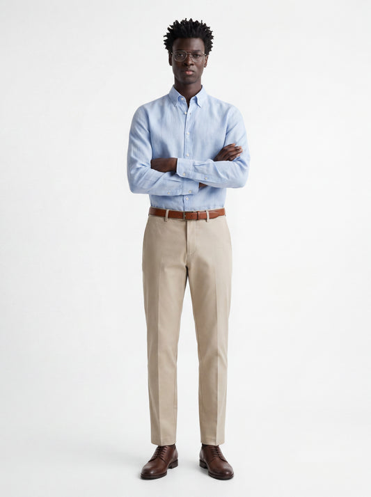 Leinen Hemd Sandro Slim Relaxed
