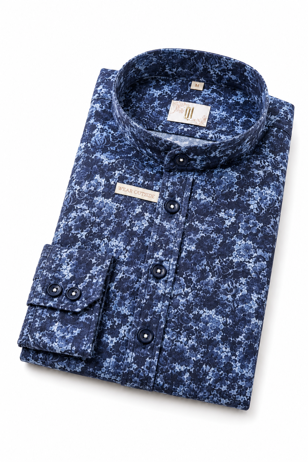 Urban Hemd Rouven Stehkragen Slim