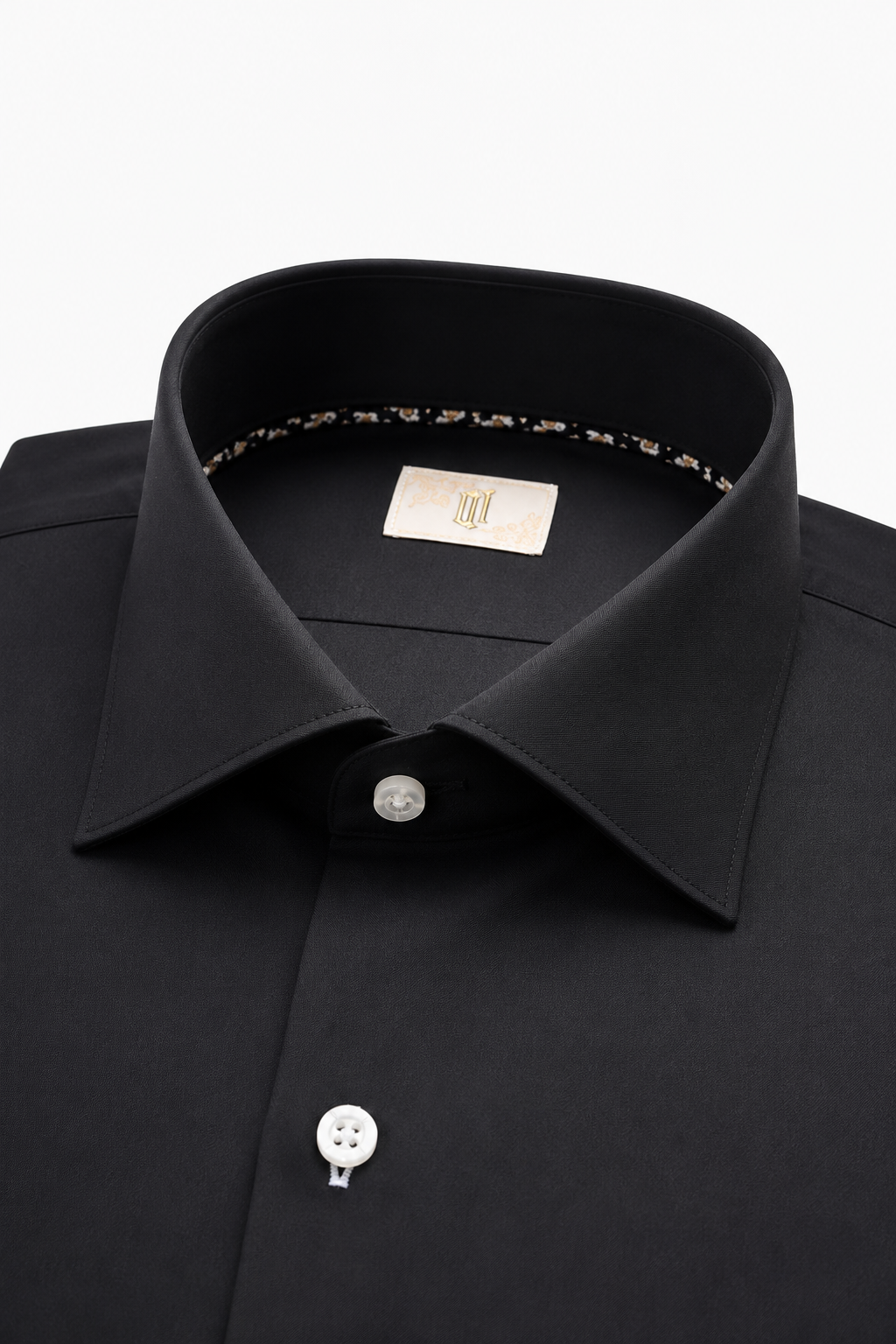 Business Hemd Damian Hai Slim Schwarz