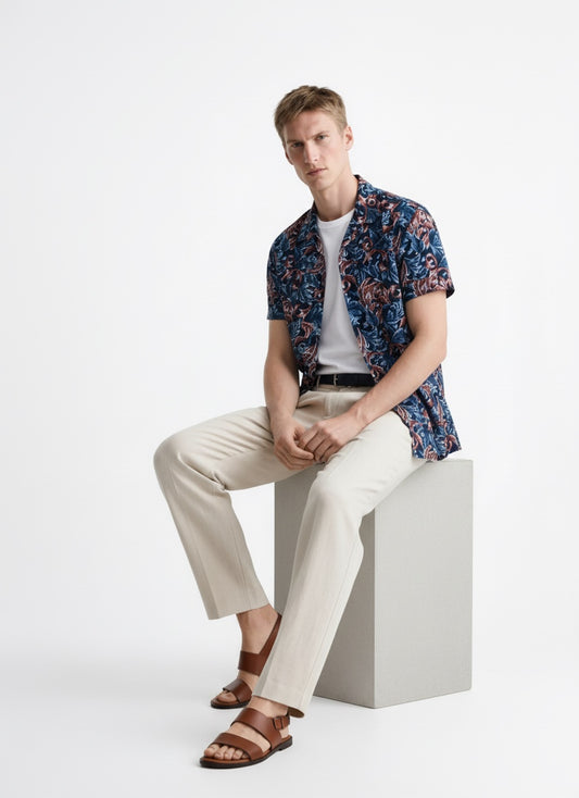 Kurzarm Hemd Olly Slim Relaxed