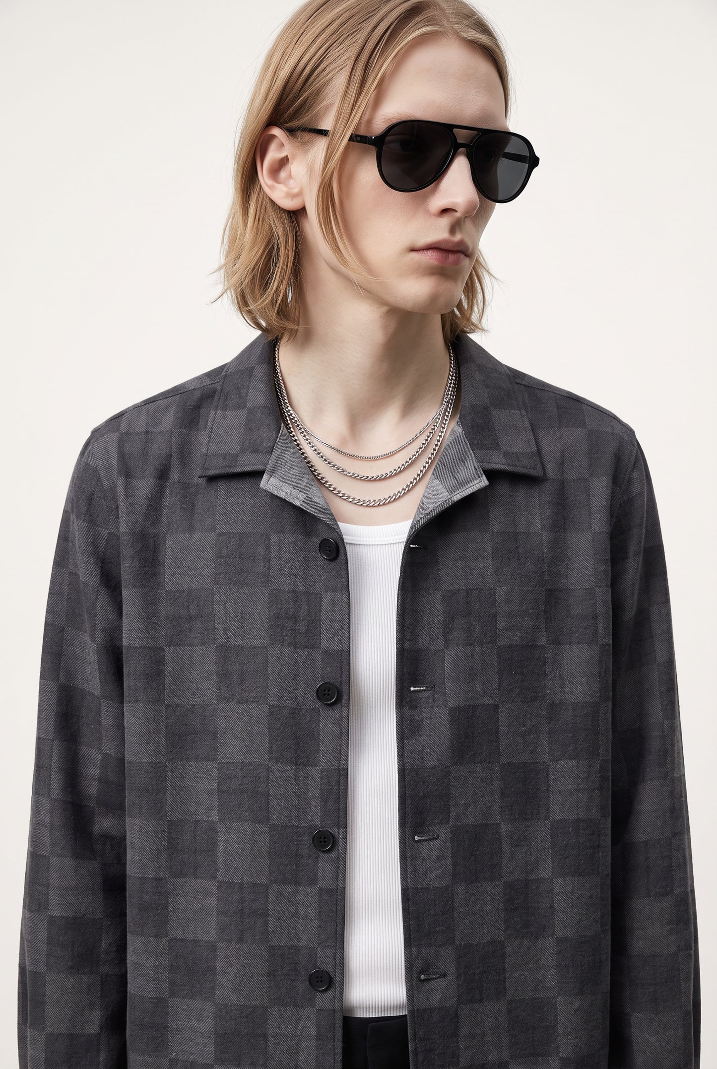 Archiv Two-Tone Overshirt Olly – Einzelstück Gr. L