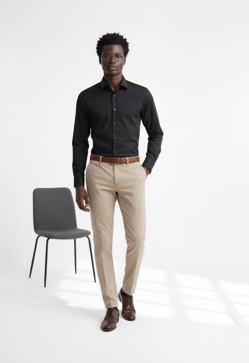 Basic Hemd Sascha Slim Fit