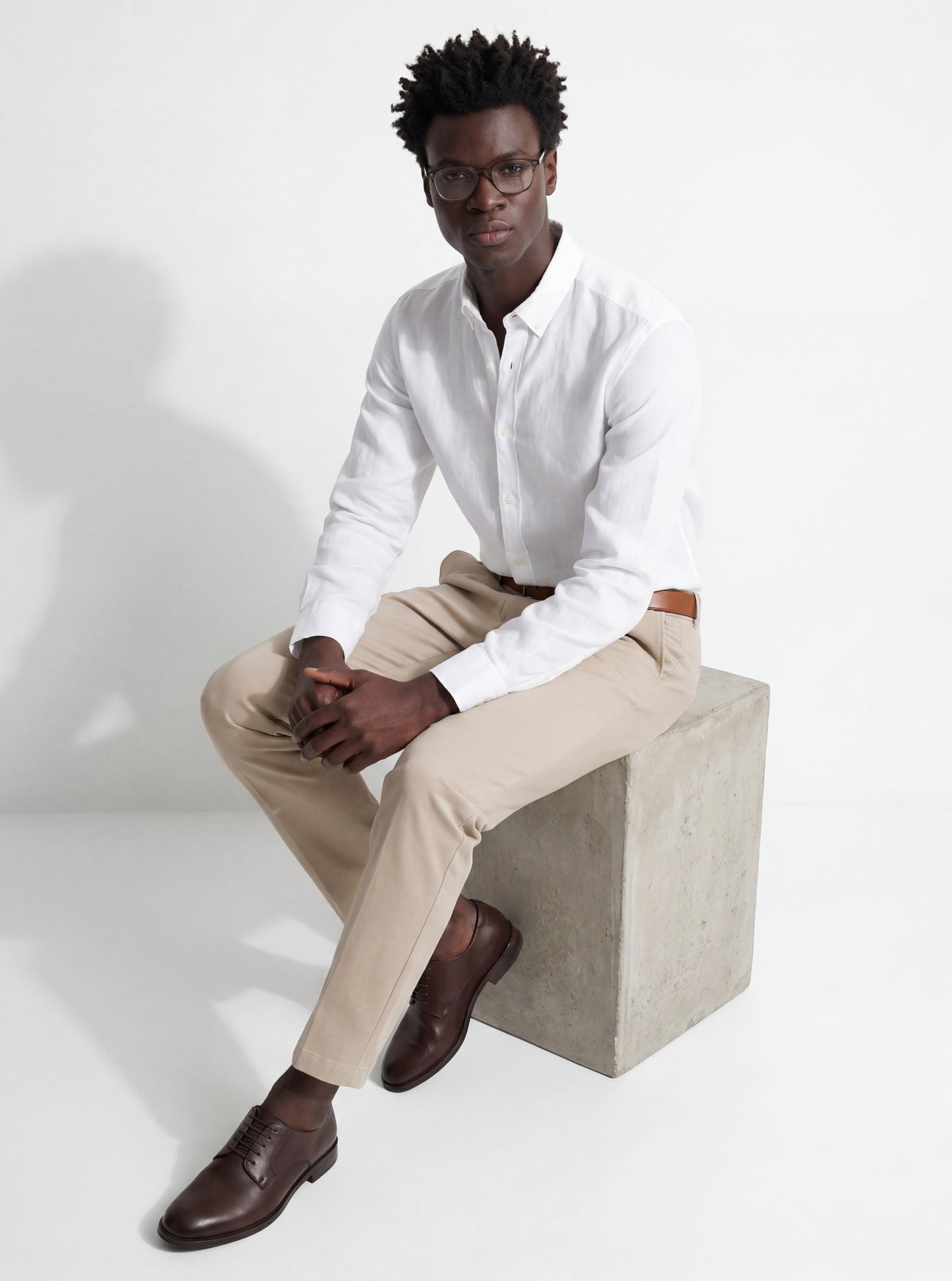Leinen Hemd Sandro Slim Relaxed