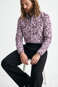 Urban Cordhemd Steve Kent Slim Bordeaux