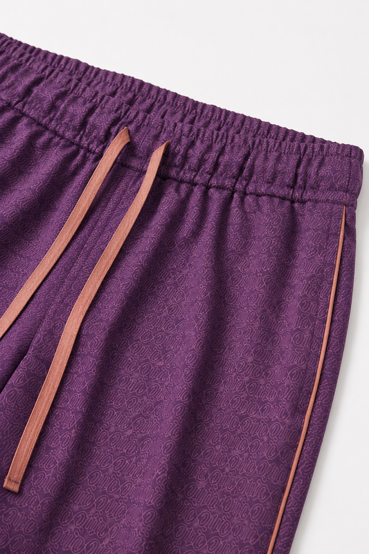Archiv Premium Q1 Allover-Jogger Lila – Einzelstück Gr. L