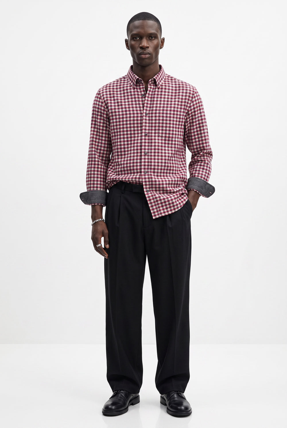 Urban Flanellhemd Steve Slim Relaxed