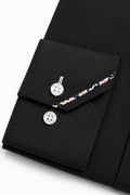 Business Hemd Damian Hai Slim Schwarz