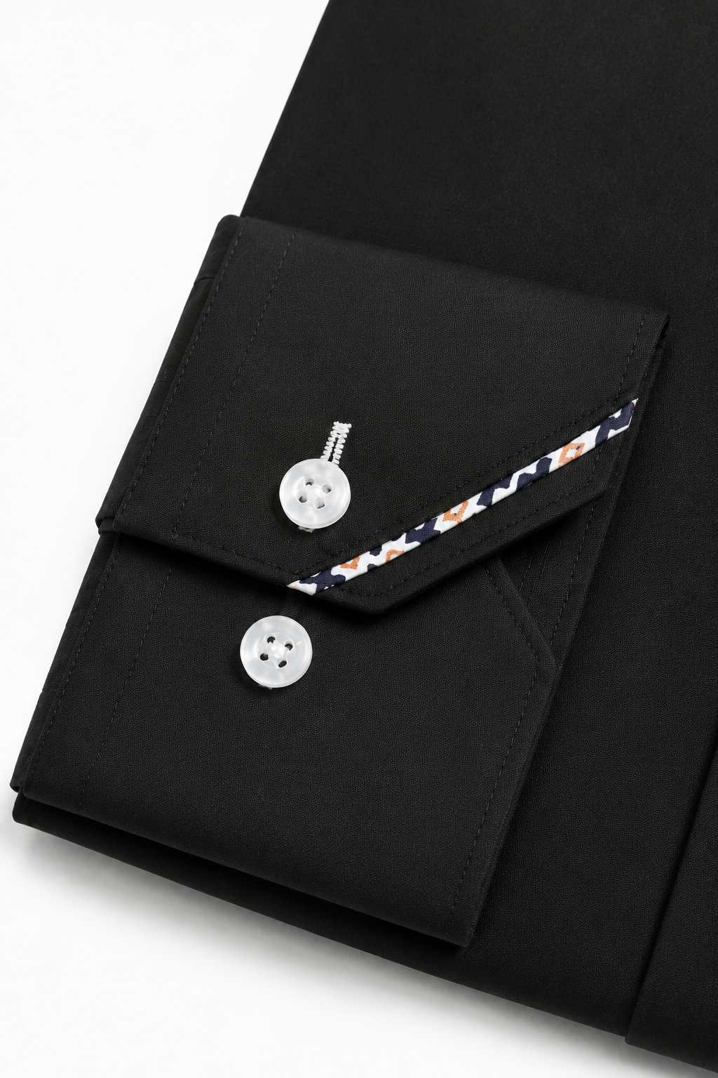 Business Hemd Damian Hai Slim Schwarz