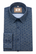 Casual Hemd Volker Kent Slim Blau