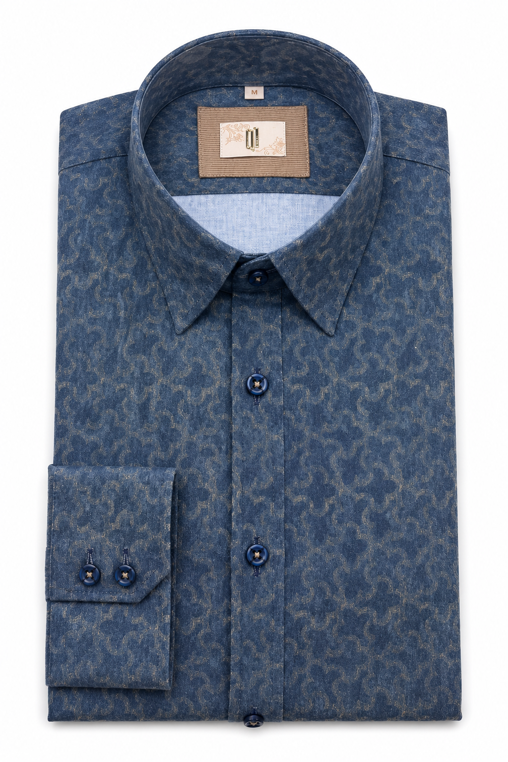 Casual Hemd Volker Kent Slim Blau