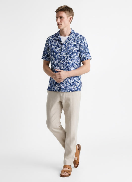 Kurzarm Hemd Olly floral Print