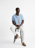 Kurzarm Hemd Olly Garment-Dyed